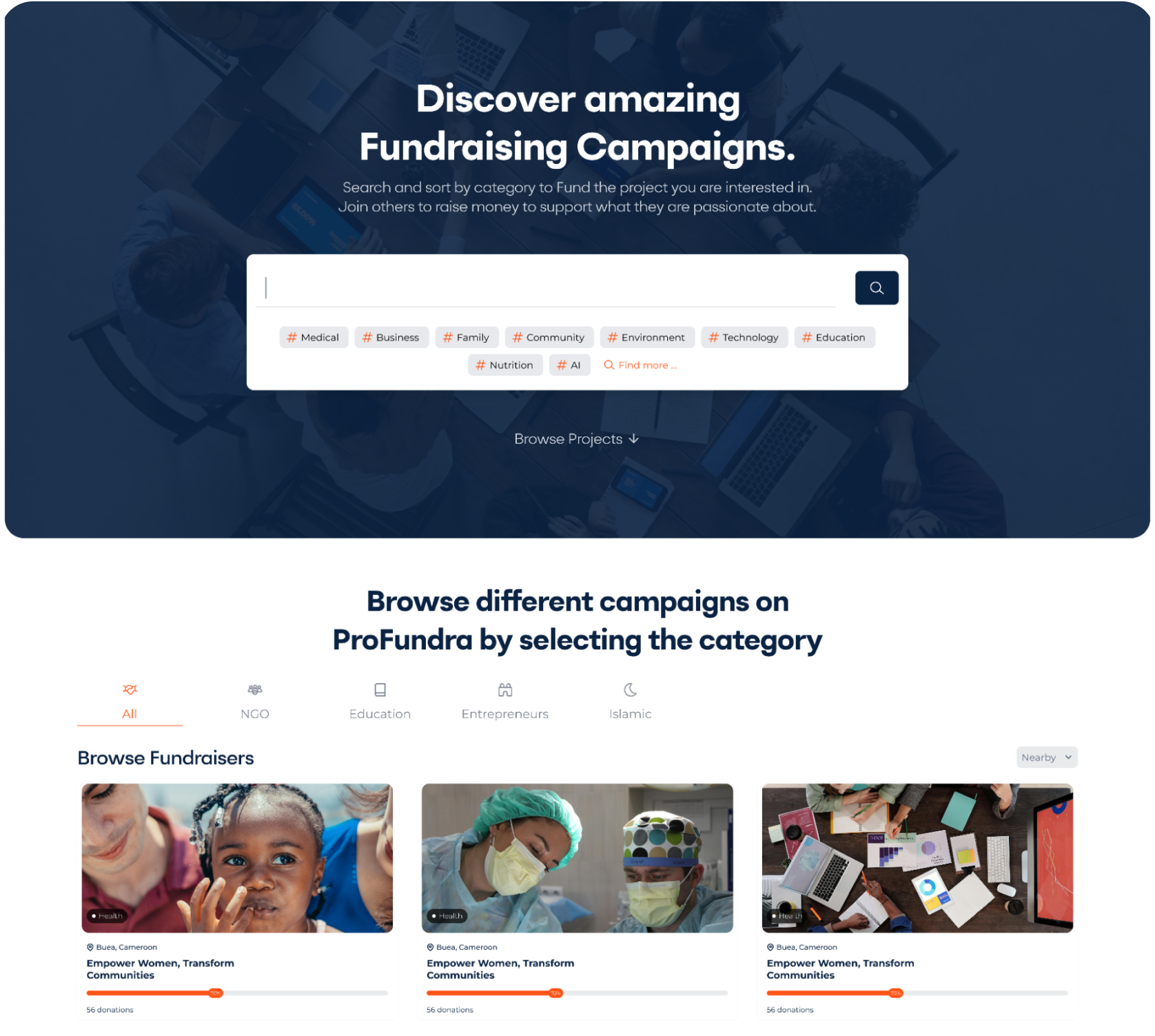 Profundra project showcase