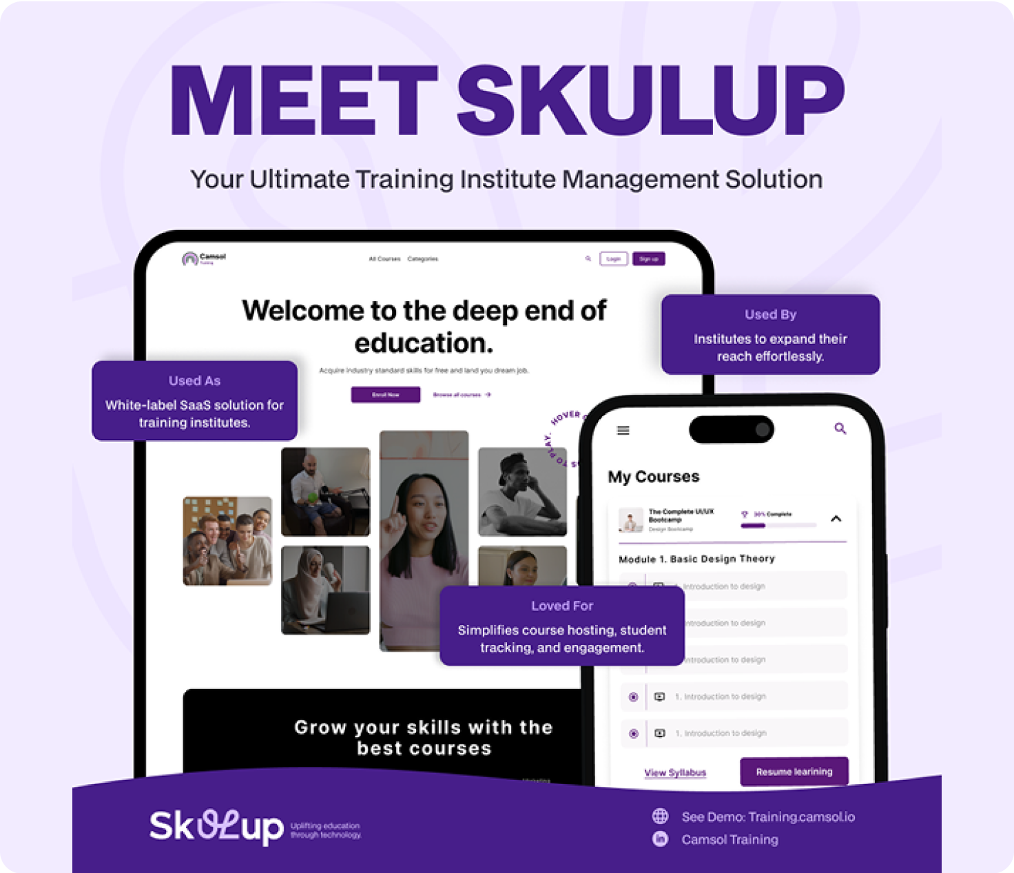 skulup mobile app interface showing payment dashboard