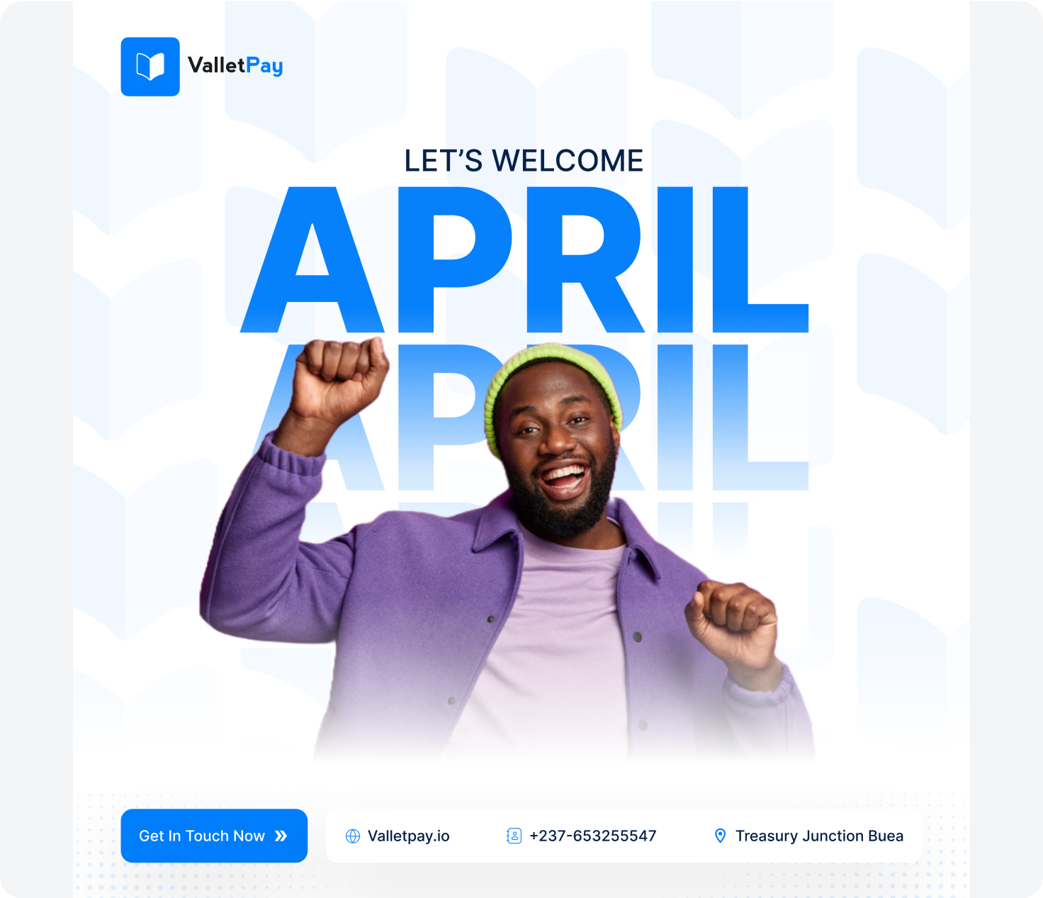 ValletPay mobile app interface showing payment dashboard